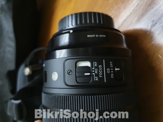 Sigma 24-70mm F 2.8 lens for Canon